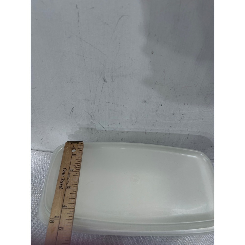 Corning Ware Loaf Pan 2 QT White Blue Cornflower Floral Vintage Bakeware - Picture 8 of 8